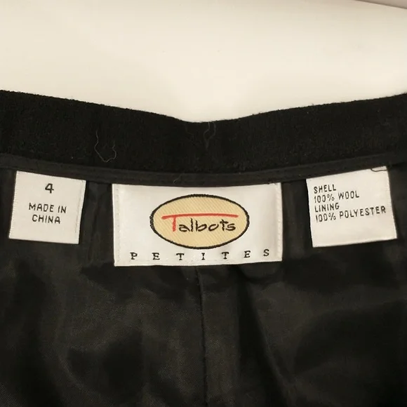 Business Pantsuit Black Classic Trouser Pants w Blazer Jacket